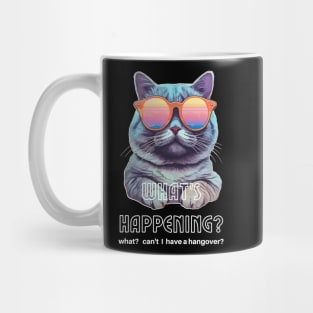 hungover cat Mug